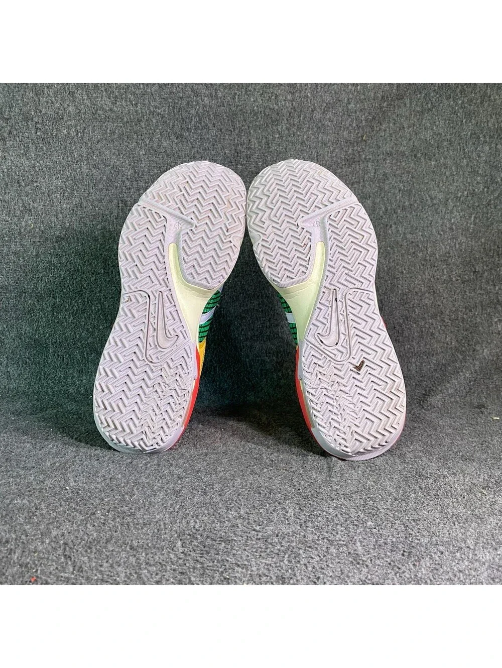 Nike LeBron Witness 7 Multi-Color Basketball Shoes Size 9.5 DM1123-501